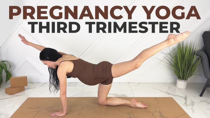 Pregnancy Yoga & Exercises Third Trimester (Labor Prep and Relieve