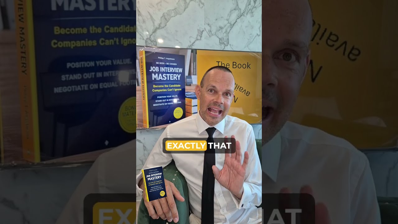 🚀 Why you should not try to sell yourself in a #jobinterview - do this instead