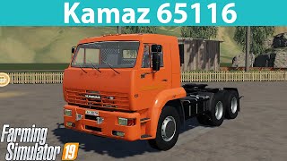 Kamaz 65116 for Farming Simulator 19