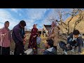 Nomadic Life: Building a Nomadic House Floor - Nomadic Friends Help! 🚜🏡✨