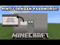 CARA MEMBUAT PINTU DENGAN PASSWORD DI MINECRAFT!!!!