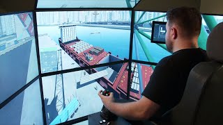 Mobile Harbour Crane Simulator | MHC Simulator | CM Labs screenshot 3