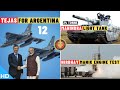 Indian Defence Updates : 12 Tejas For Argentina,Mahindra Light Tank,3rd HSTDV Test,INS Vela Delivery