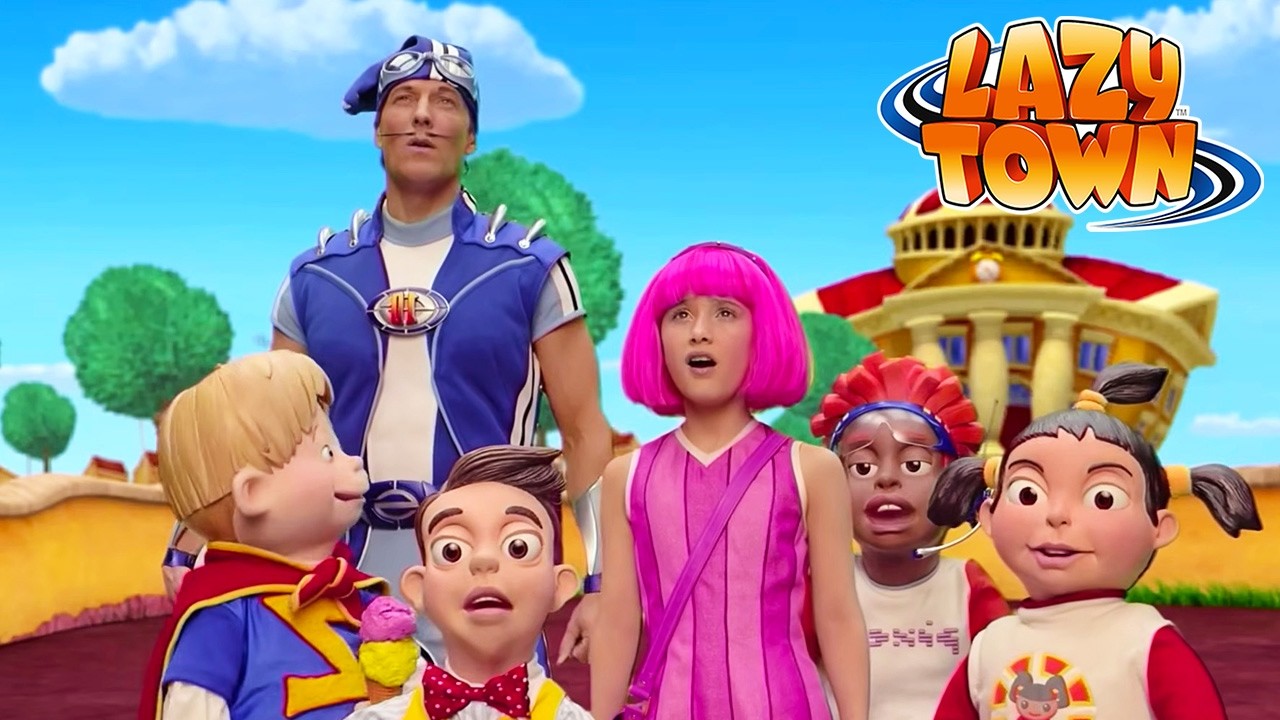 Die Bewohner von LazyTown vereinen sich, um das Böse zu bekämpfen! | Lazy Town Deutsch