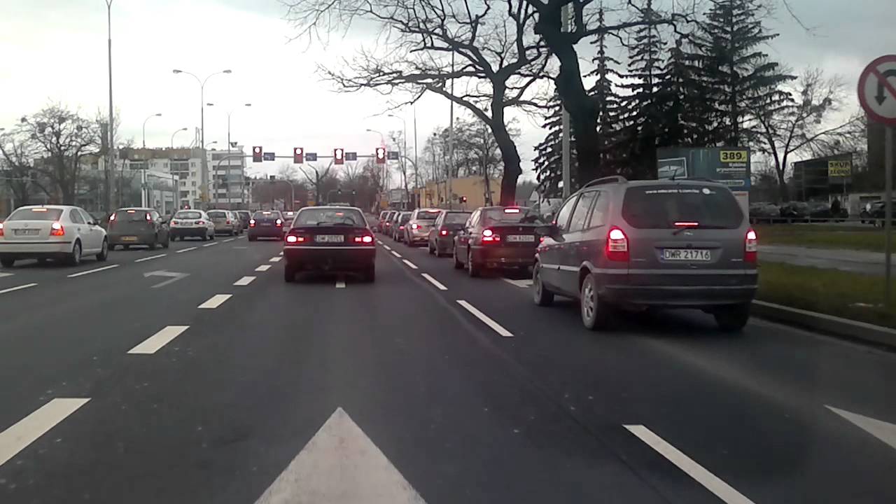 Zakrzowska - Kromera - WROCŁAW SAMOCHODEM (22.01.2012) HD