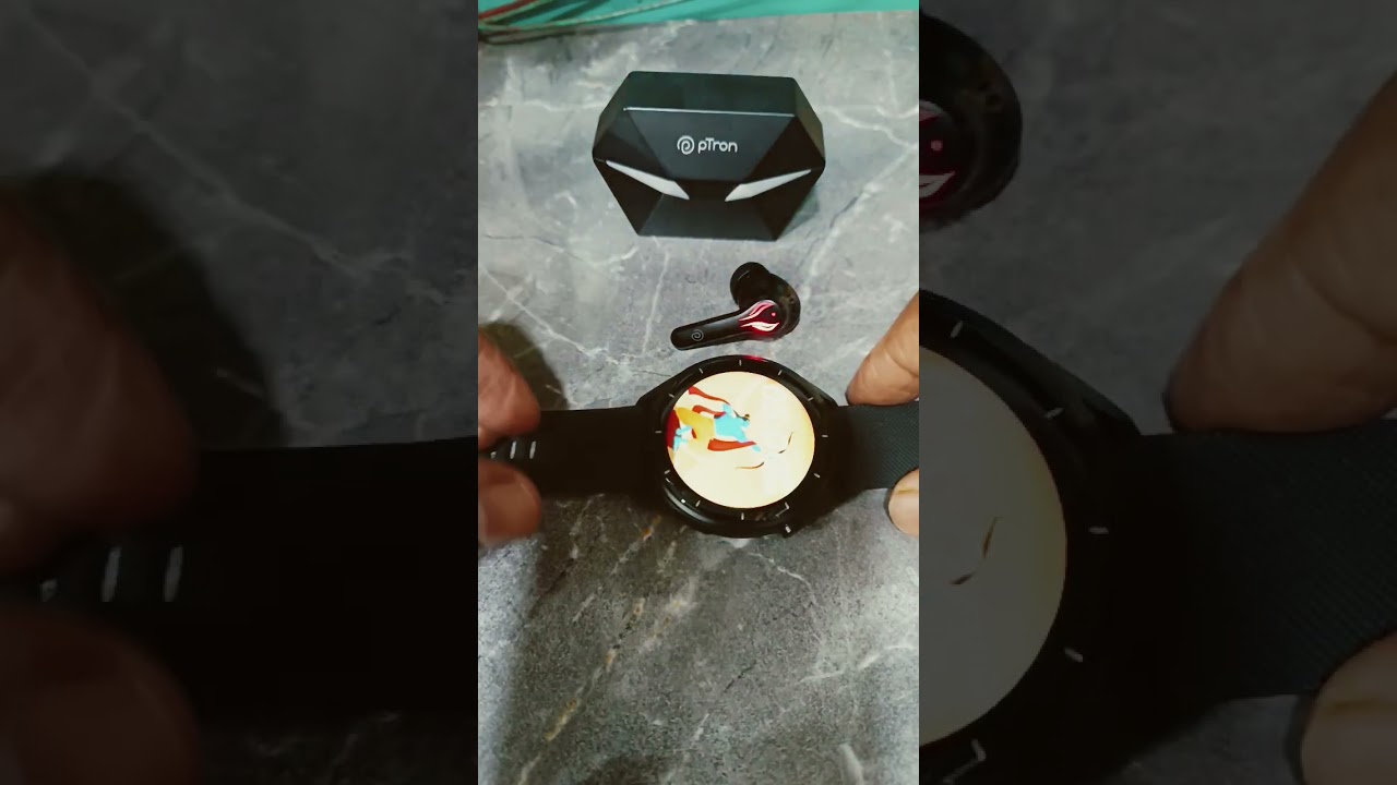 smart watch & ptron buds  || 