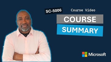 Course Summary SC-5006