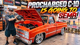 Brand New Procharger Kit On The Squarebody C-10 🔥