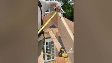 Double lvl hiprafter #construction #design #work #architecture #tips #art #framing