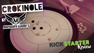 2019 Crokinole Board from Mayday Games. A Kickstarter Review!