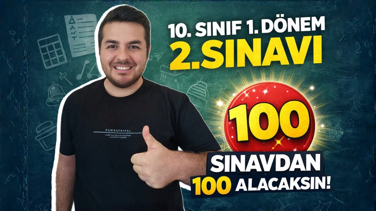 10. Sınıf COĞRAFYA I 1. Dönem 2. Yazılı PROVASI  I ENES EKER