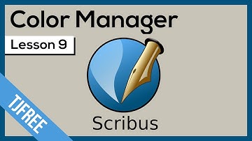 Scribus Lesson 9 - Colors & Color Management