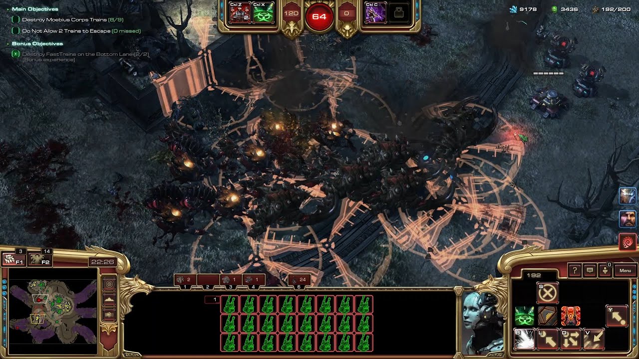 StarCraft 2 Co-op | Mengsk & Karax | Oblivion Express | Brutal