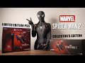 Unboxing Spider-Man2 Limited Edition PS5 Collector's Edition Game|PS5&LG Flex42 Desktop Decoration