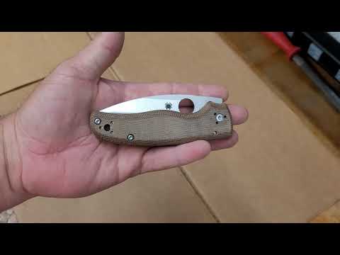 Z Wear Spyderco Shaman micarta edge retention testing. Will this live up to the hype?