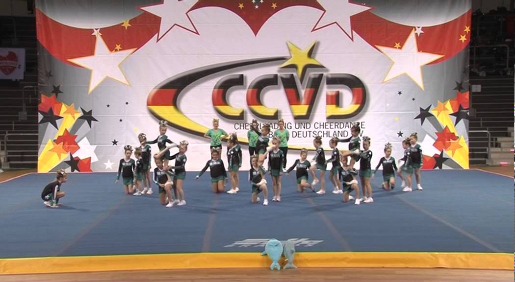 RMWest2015 - Tiny Dolphins - Peewee Cheer Level 1
