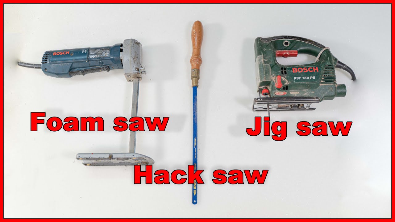 How to cut upholstery/cushion foam YouTube