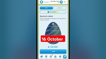 yaytsogram Cipher daily Code 16 October  yaytsogram combo code #yaytsogram #code