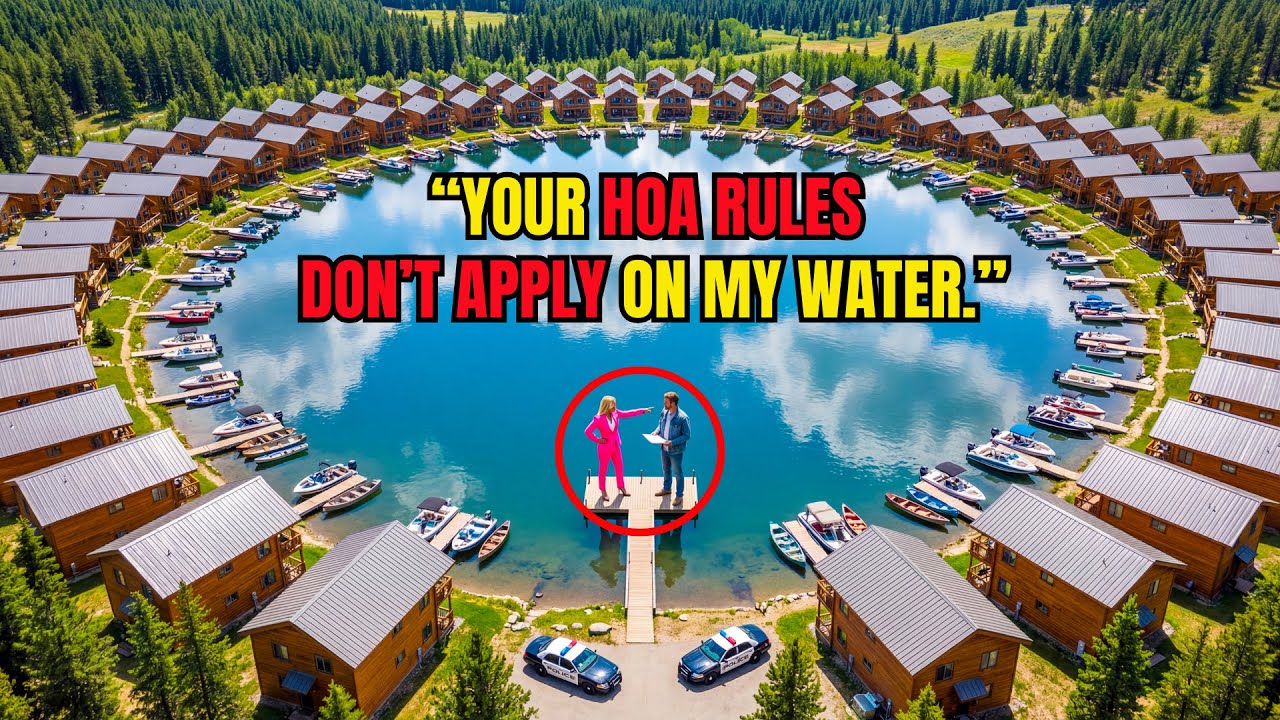 HOA Built 127 Vacation Cabins on My Lake — I Used Water Rights to Shut Them Down Legally Now Fast