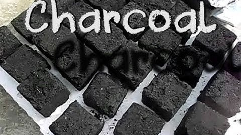 Making Charcoal briquettes