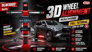 Famous Latest 3D Wheel Alignment Machine | DaTo DLW3002 | Full Demo Profile