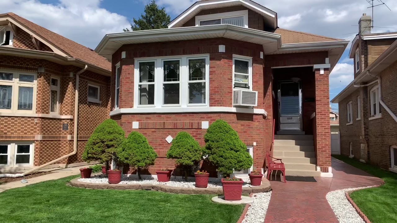 2107 Maple Ave, Berwyn IL 60402 brick bungalow for sale YouTube