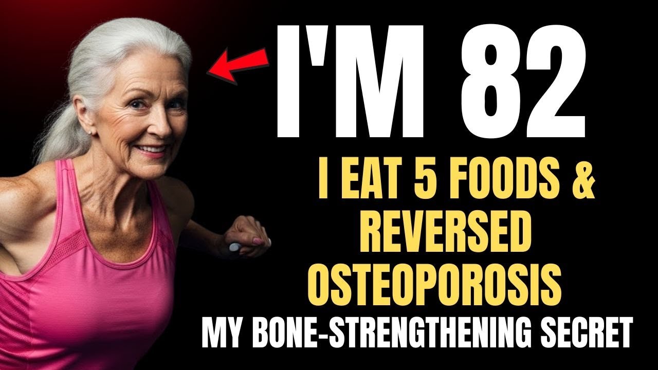 I am 82, Here is how I REVERSED Osteoporosis with Food, My secret 🤫 