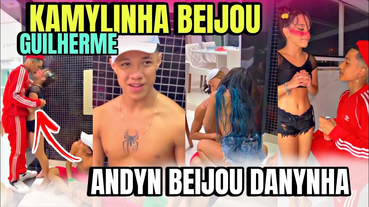 KAMYLINHA JOGOU AS ALIANÇAS FORA E DEU O TROCO BE1JOU GUILHERME E ANDYN BE1J0U DANYNHA 😱😱