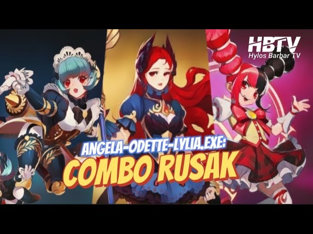 MLA ANGELA, ODETTE u0026 LYLIA.EXE: COMBO RUSAK class=