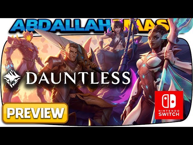 O NOVO JOGO GRÁTIS DO NINTENDO SWITCH - Dauntless Gameplay no Switch! 