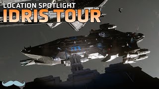 UEE Navy Idris: Location Spotlight | Star Citizen 3.23 4K