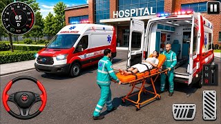 Ambulance City Rescue Simulator 3D Game - 911 US Emergency Rush Ambulance Driving - Android GamePlay screenshot 4