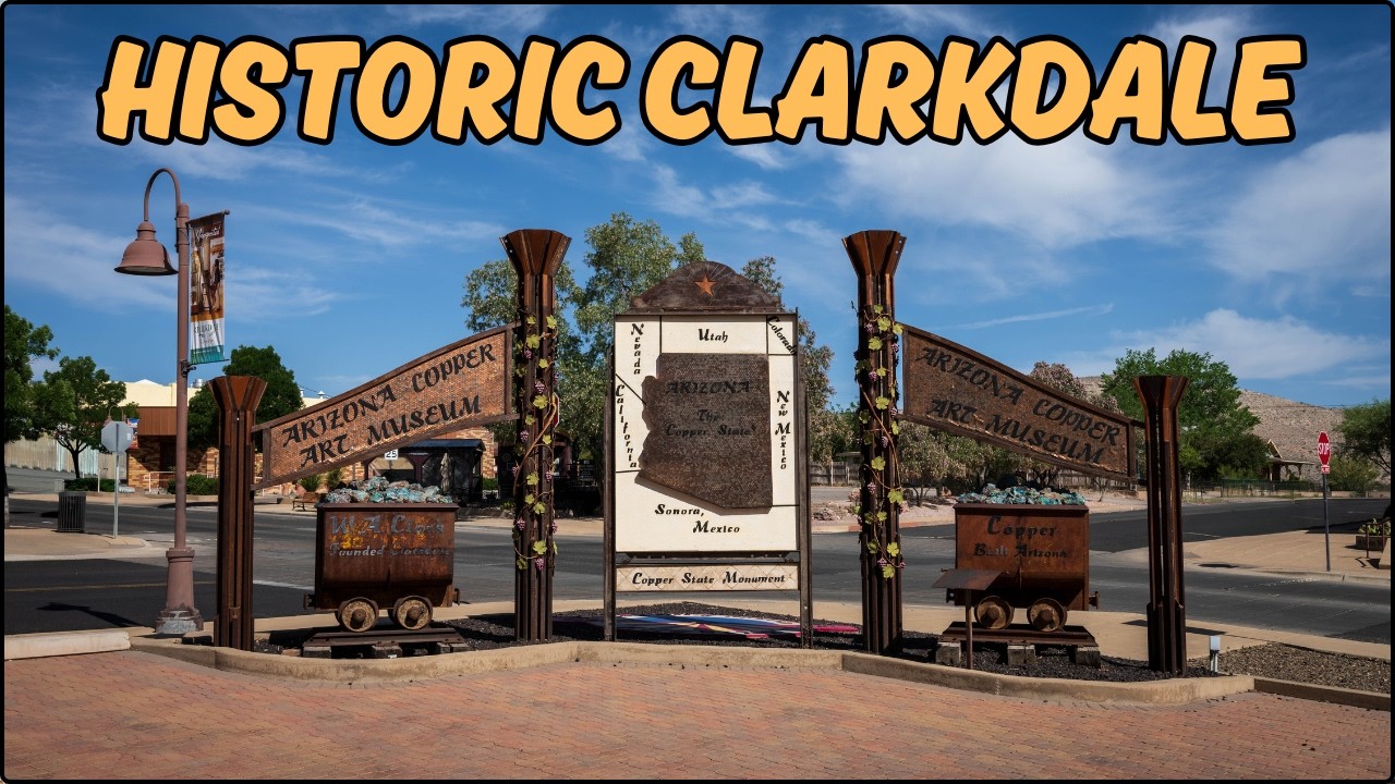 Exploring Historic (Clarkdale)-Copper, Trains & Ancient Ruins