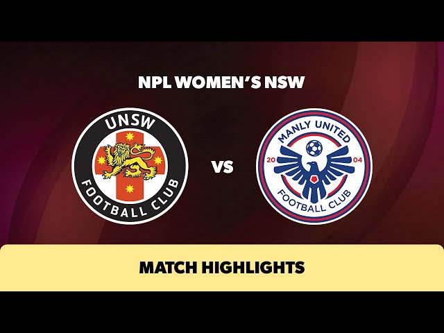 NPL Women's NSW Round 7 Highlights – UNSW FC v Manly United