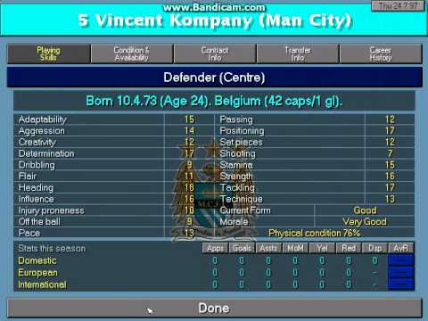 Championship Manager 96/97 (DOS) Game Download