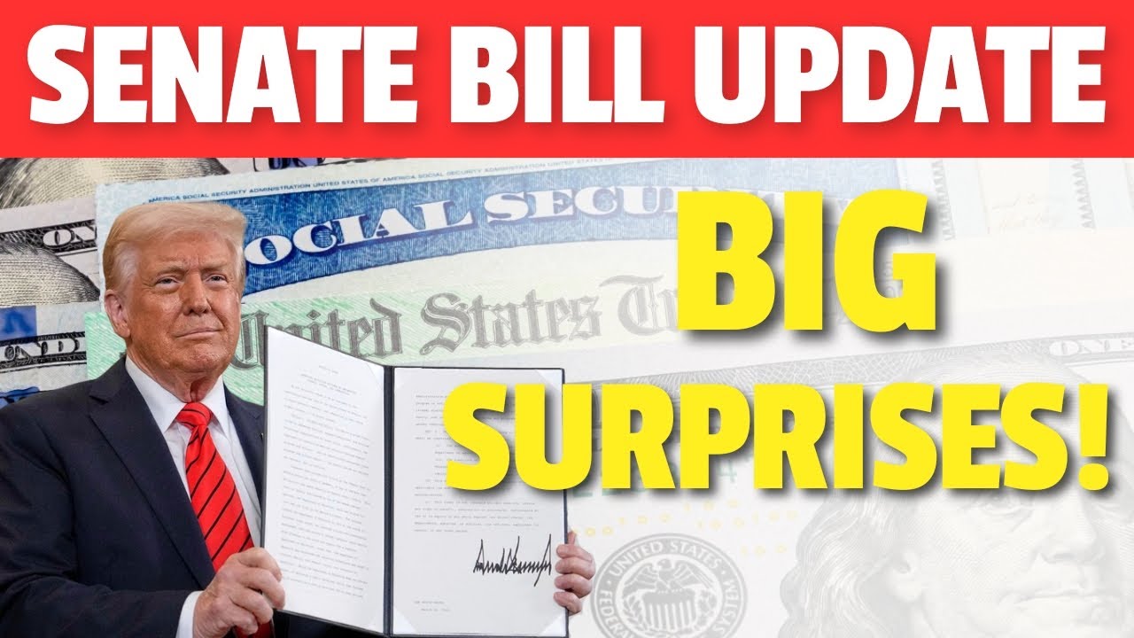 Trump's New Senate Bill SHOCKS America: Social Security & Medicaid Hit!