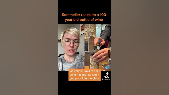 Sommelier Reacts To 100 Year Old Wine