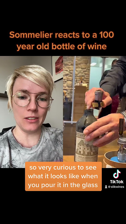 Sommelier Reacts To 100 Year Old Wine