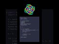 Fire Dragon Style (Flame Effect) #viral #coding #python