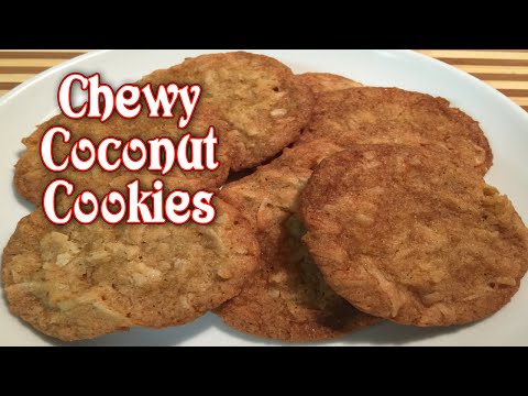 Chewy Coconut Cookies