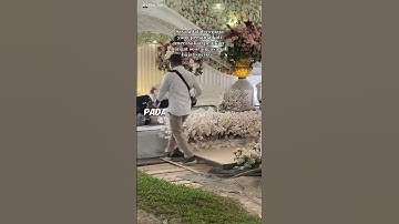 momen emosional pengantin wanita pingsan saat sungkeman!!!