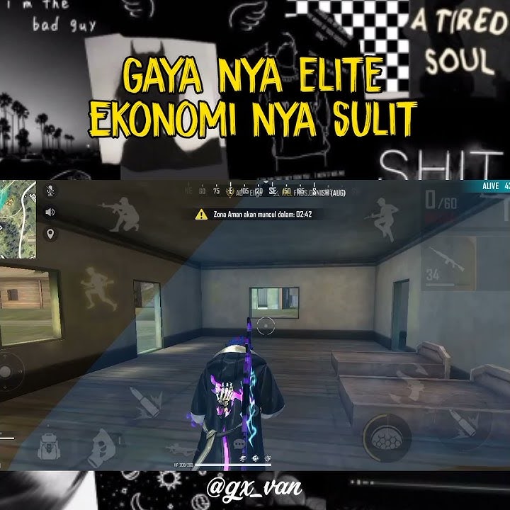 FREE FIRE 30 DETIK STORY WA KEREN | GAYA NYA ELITE , EKONOMI NYA SULIT