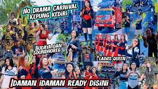 No Drama  Perform Karnaval Kepung Kediri 2025 Lancar Jaya Start Sdanai Finis