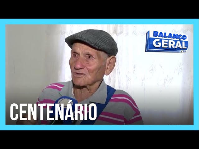 Balanço Geral faz surpresa de aniversário para telespectador de 100 anos class=