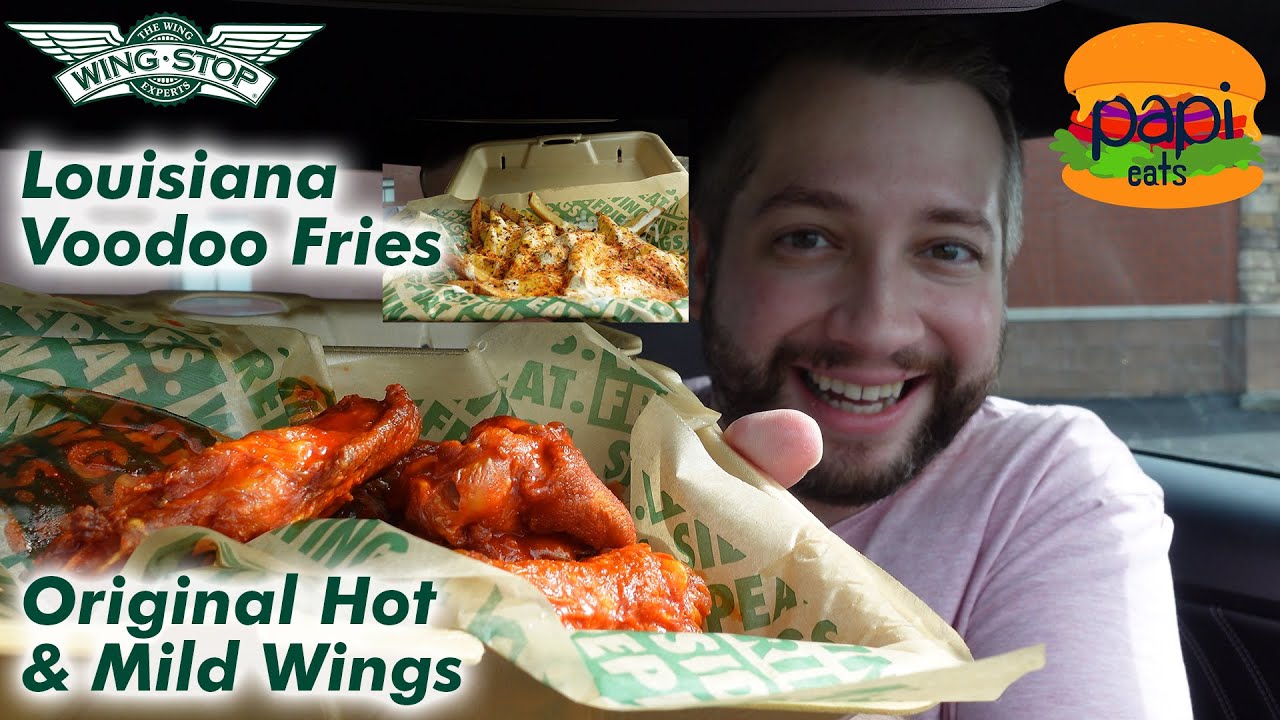 Wingstop Original Hot Mild Classic Wings Louisiana Voodoo Fries