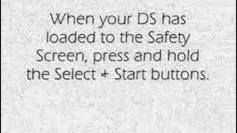 How To Reset Your Action Replay.