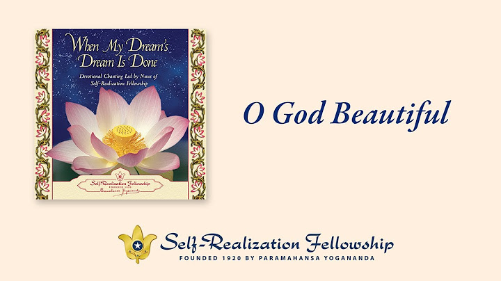 “O God Beautiful”: Sankirtan Led by SRF Nuns