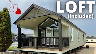 EXCEPTIONAL single wide that even has a LOFT! Mobile Home/Tiny House Tour