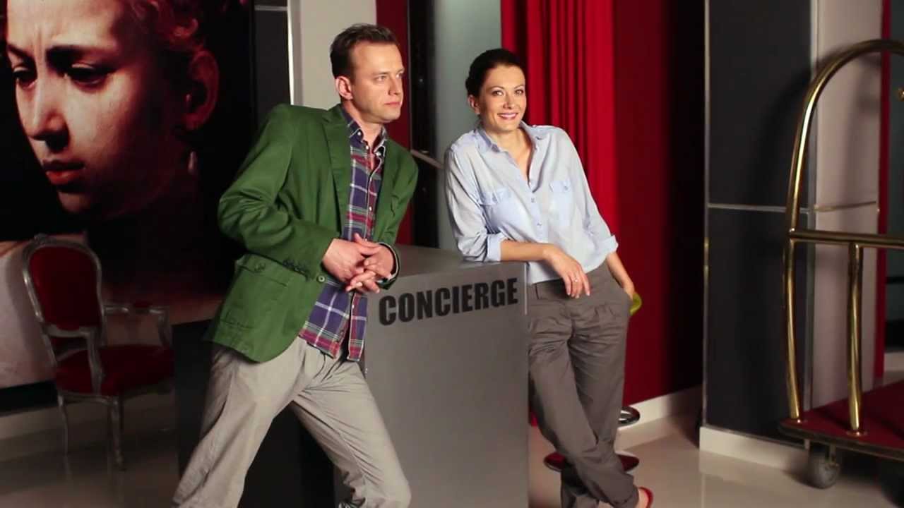 Anita Sokołowska i Łukasz Konopka w pierwszym odcinku VI serii serialu Hotel52