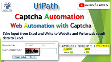 Captcha Automation UiPath |UiPath Web Automation | UiPathRPA